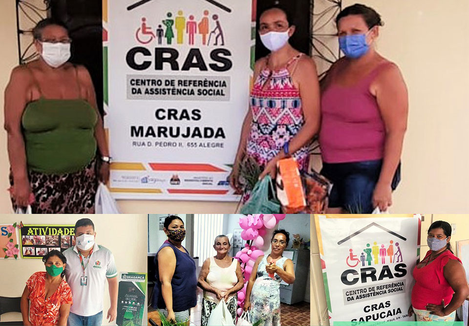 ENTREGA DE CESTAS COM PRODUTOS ALIMENTÍCIOS DO PAA.