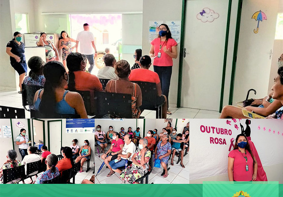 DIVULGAÇÃO DOS SERVIÇOS NA UNIDADE BÁSICA DE SAÚDE DO CACOAL.