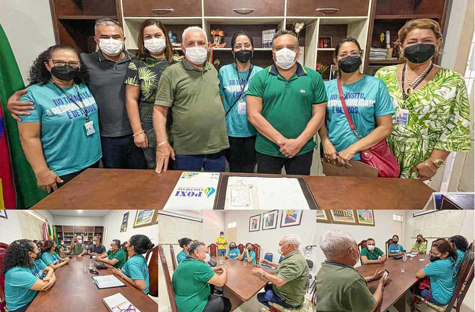 REUNIÃO COM DIRETORIA DO DETRAN.