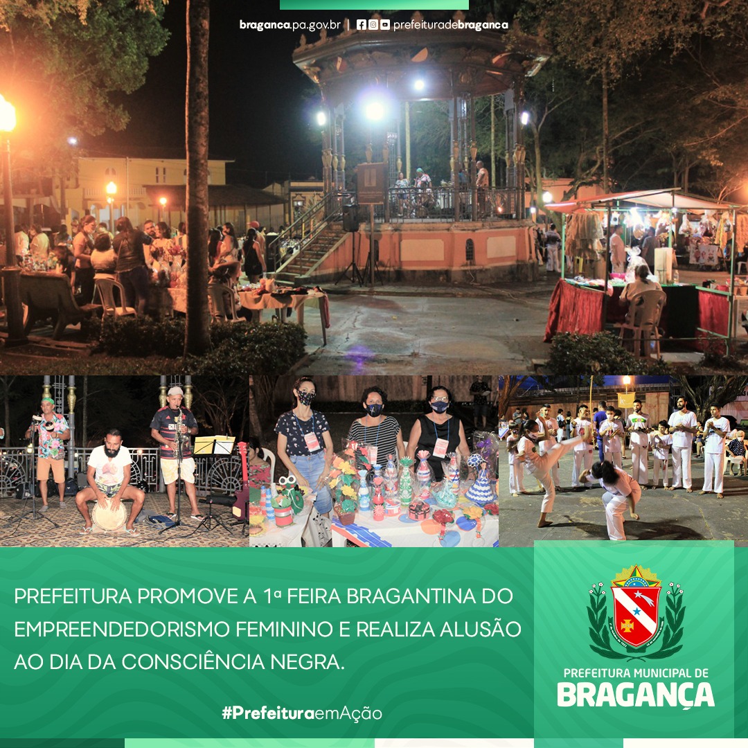 1ª FEIRA BRAGANTINA DO EMPREENDEDORISMO FEMININO.