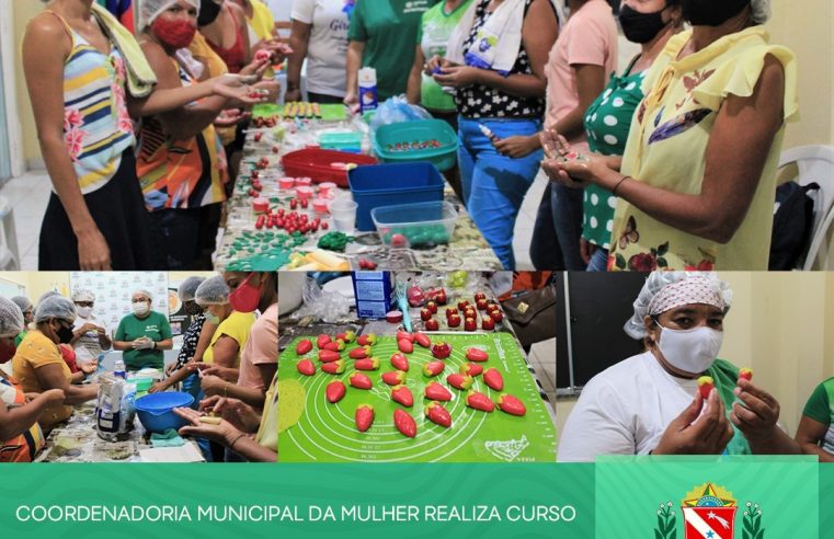 CURSO DO SENAR DE DOCES MODELADOS.