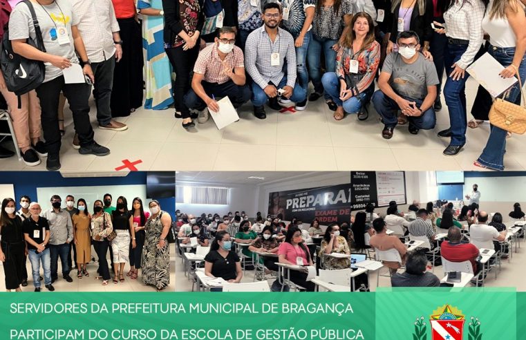 CURSO DA ESCOLA DE GESTÃO PÚBLICA E MODERNIZAÇÃO DOS MUNICÍPIOS DO PARÁ.