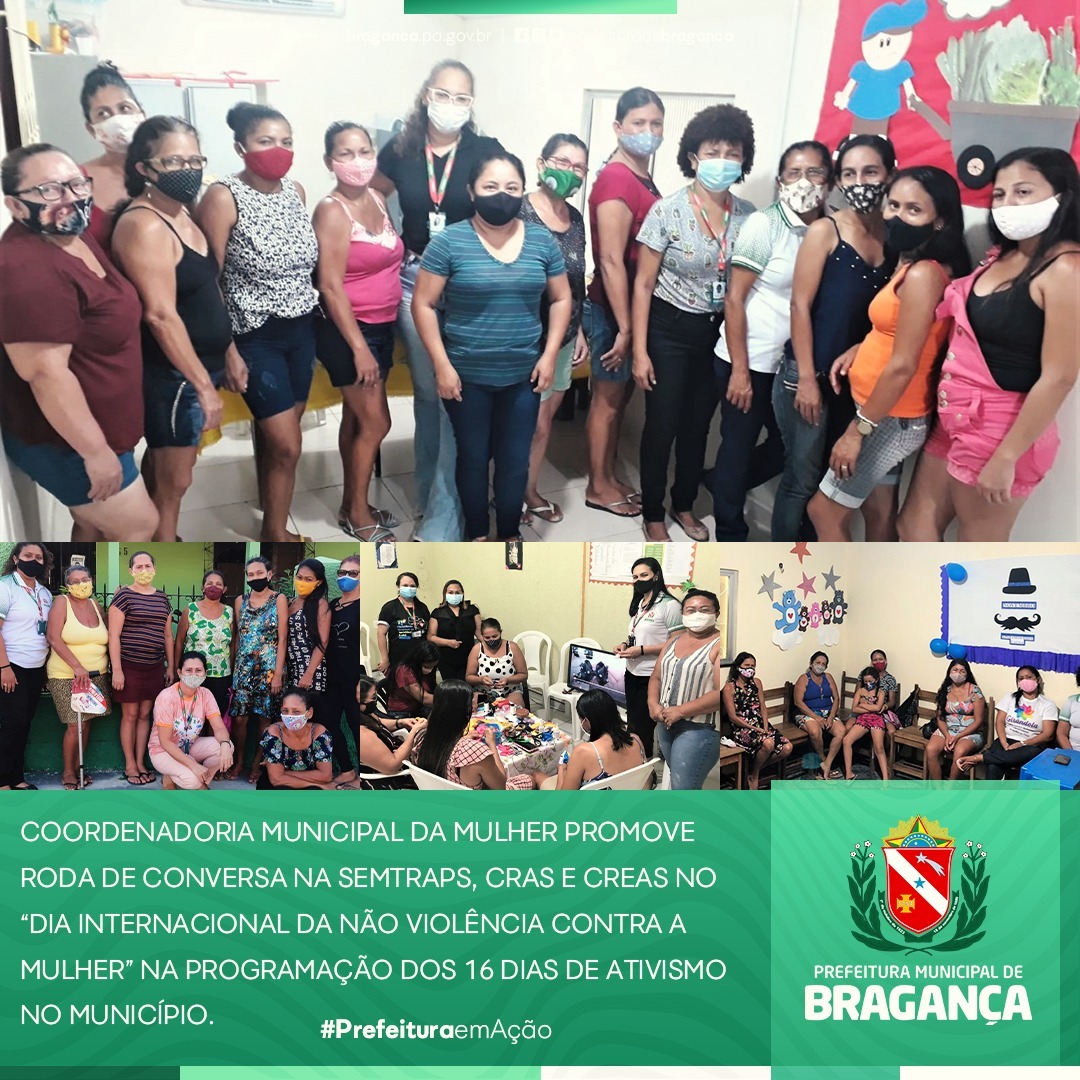 DIA INTERNACIONAL DA NÃO VIOLÊNCIA CONTRA A MULHER.