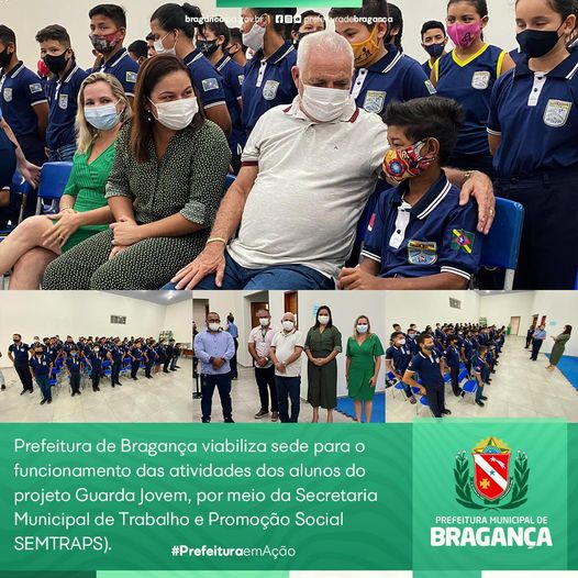 SEDE PARA O FUNCIONAMENTO DAS ATIVIDADES DOS ALUNOS DO PROJETO GUARDA JOVEM.