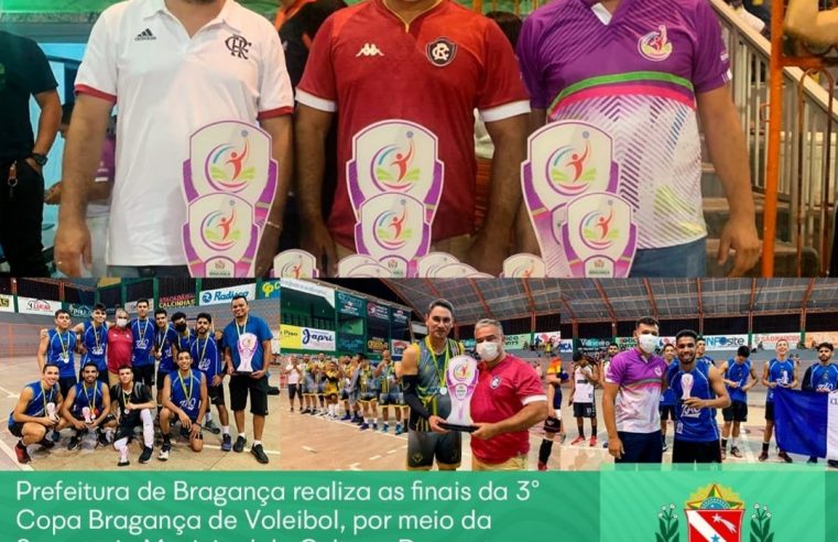 FINAIS DA 3° COPA BRAGANÇA DE VOLEIBOL.