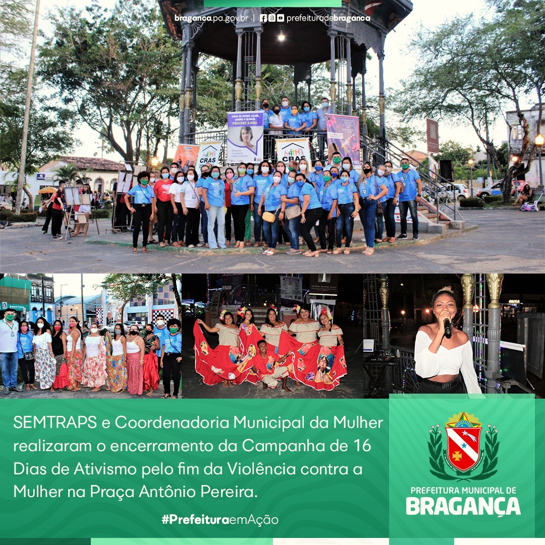 ENCERRAMENTO DA CAMPANHA DE 16 DIAS DE ATIVISMO.