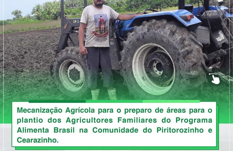 MECANIZAÇÃO AGRÍCOLA.