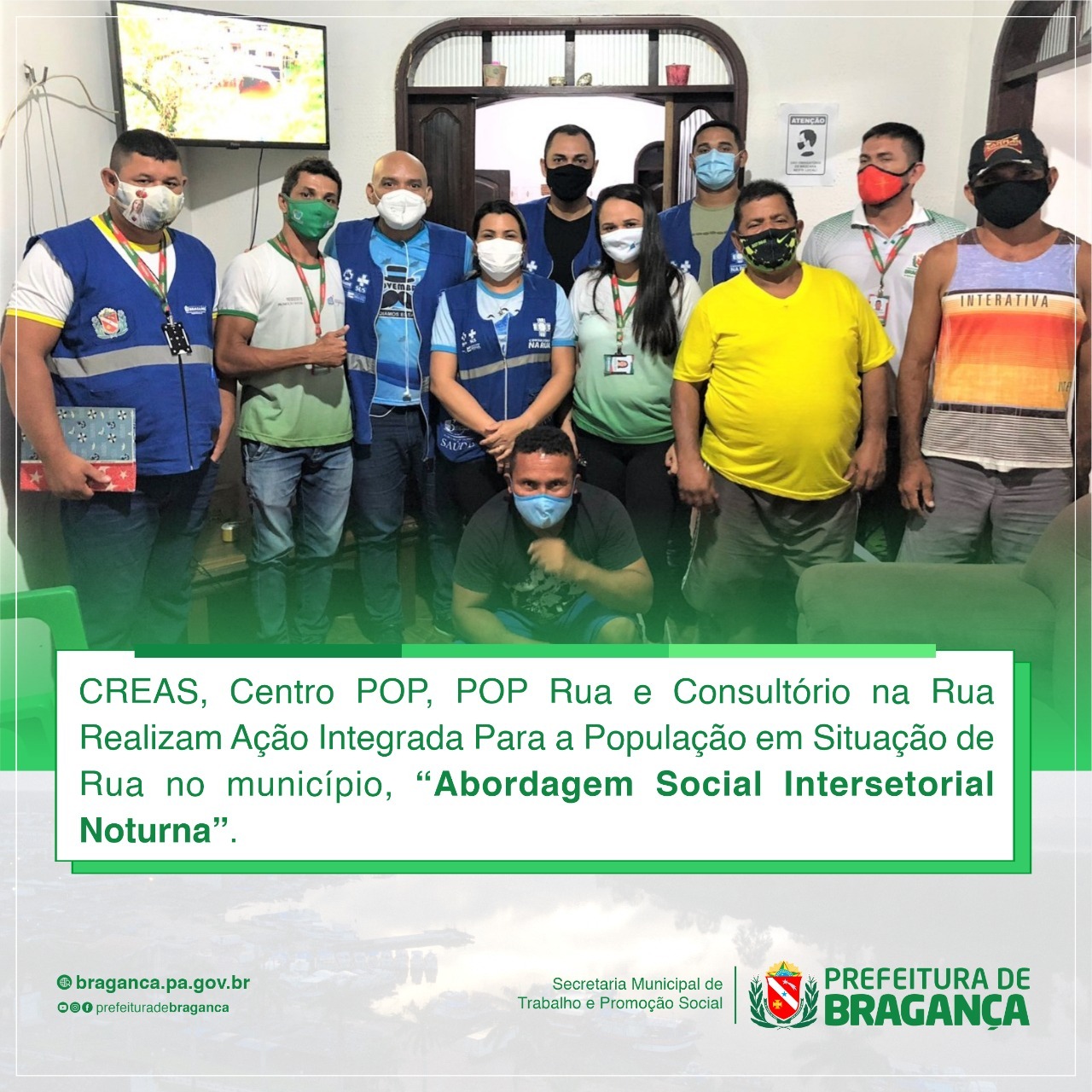 Abordagem Social Intersetorial Noturna.