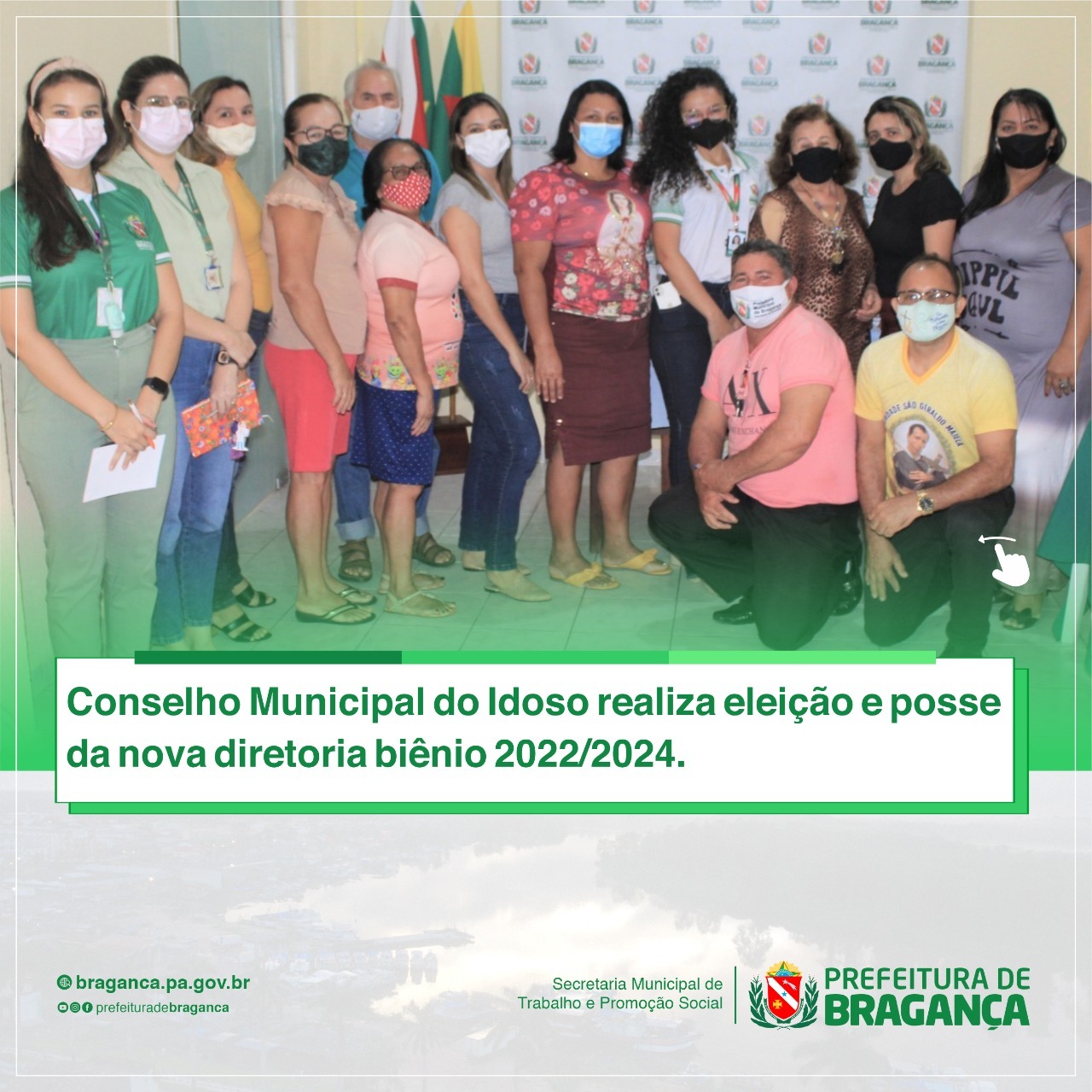 ELEIÇÃO E POSSE DO CONSELHO MUNICIPAL DO IDOSO.
