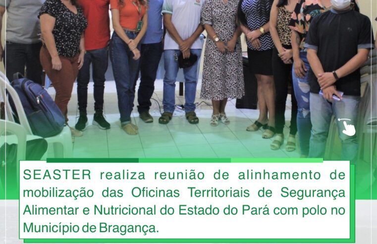 OFICINAS TERRITORIAIS DE SEGURANÇA ALIMENTAR E NUTRICIONAL DO ESTADO DO PARÁ.