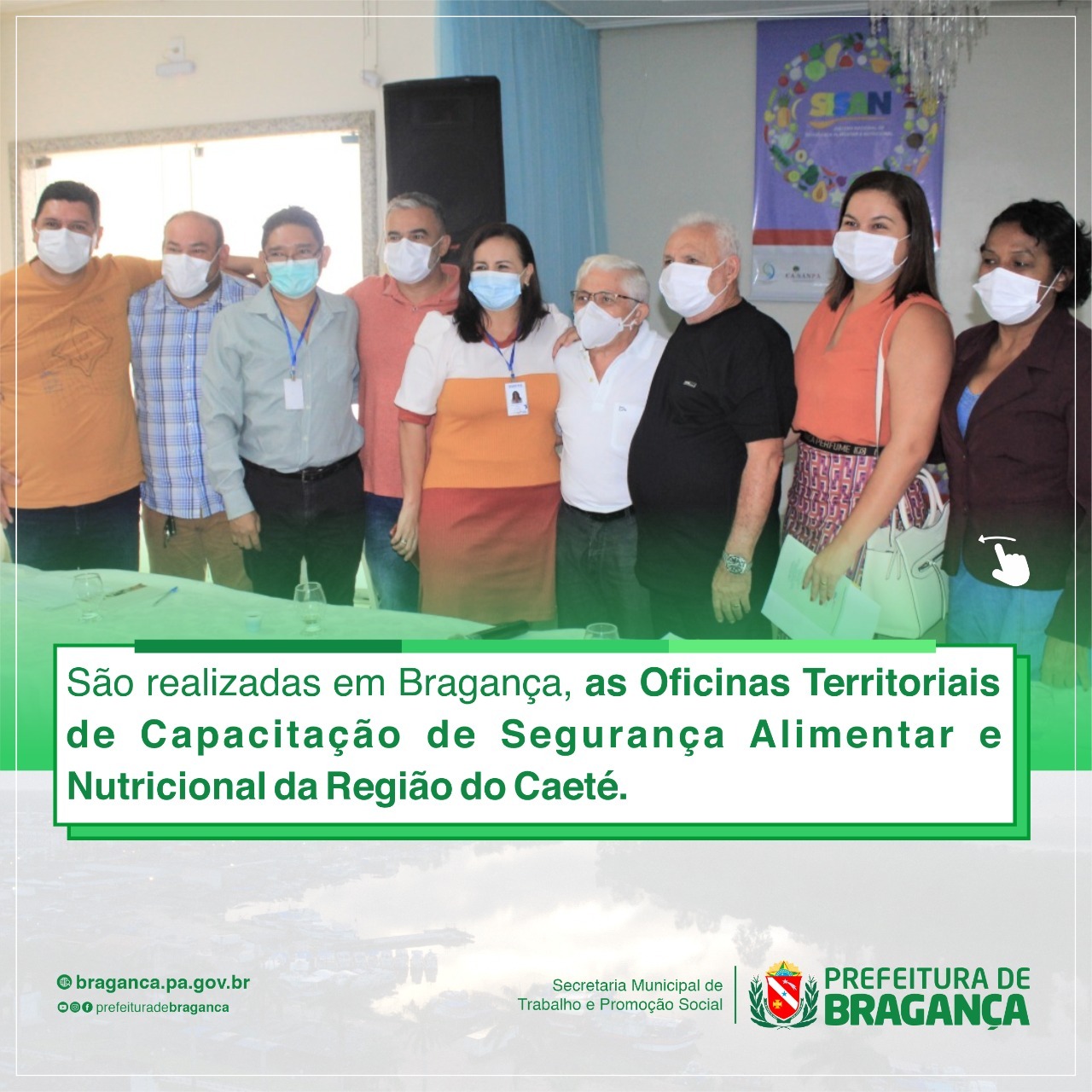 OFICINAS DE TERRITORIAIS DE CAPACITAÇÃO DE SEGURANÇA ALIMENTAR E NUTRICIONAL.