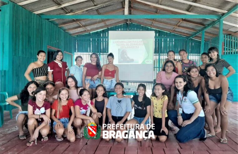 PROJETO CIÊNCIA É PRAIA DAS MENINAS NA COMUNIDADES DA VILA DO BONIFÁCIO.