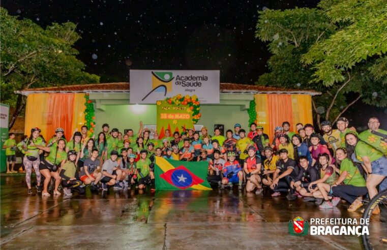 PEDALADA DO 18 DE MAIO FAÇA BONITO 2022.