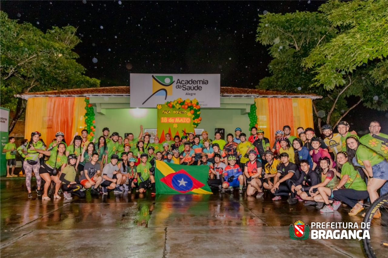 PEDALADA DO 18 DE MAIO FAÇA BONITO 2022.