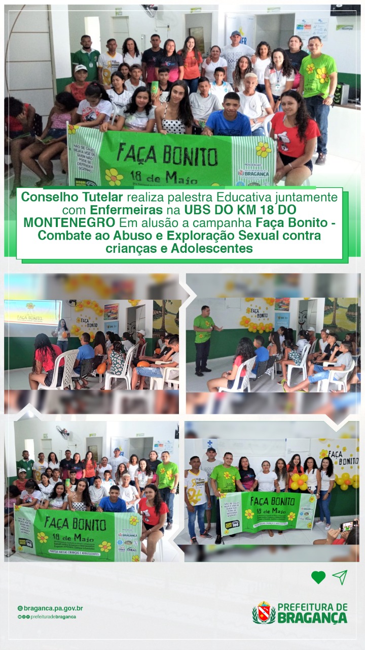 PALESTRA EDUCATIVA NA UBS DO KM 10 DO MONTENEGRO.