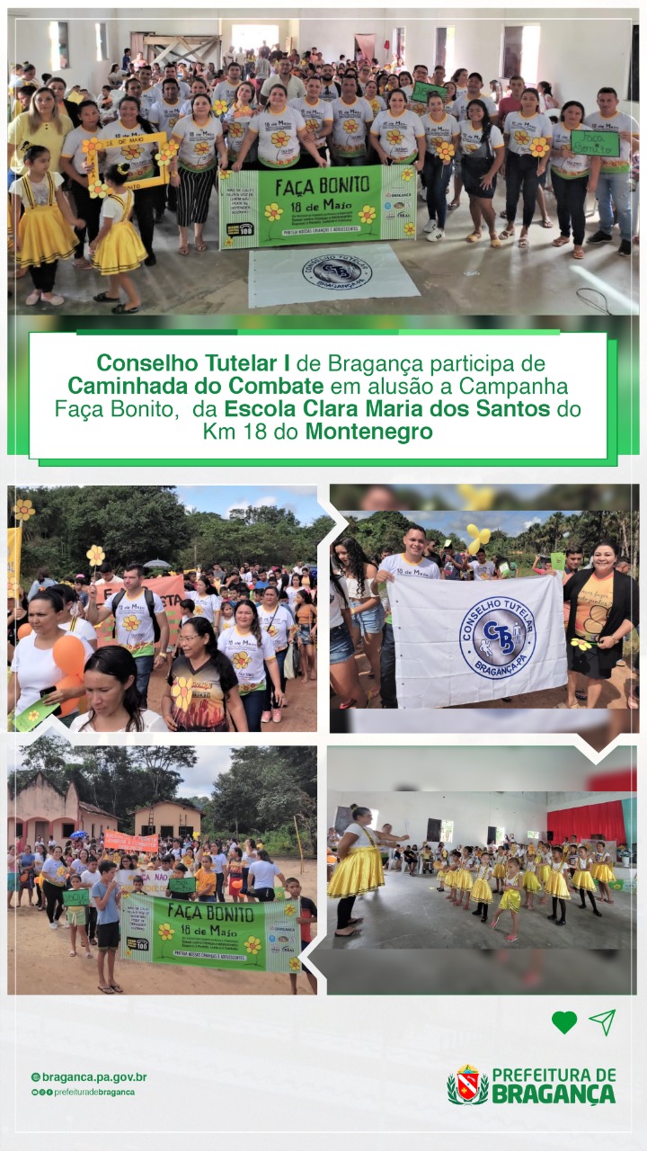 CAMINHADA DO COMBATE EM ALUSÃO A CAMPANHA FAÇA BONITO.