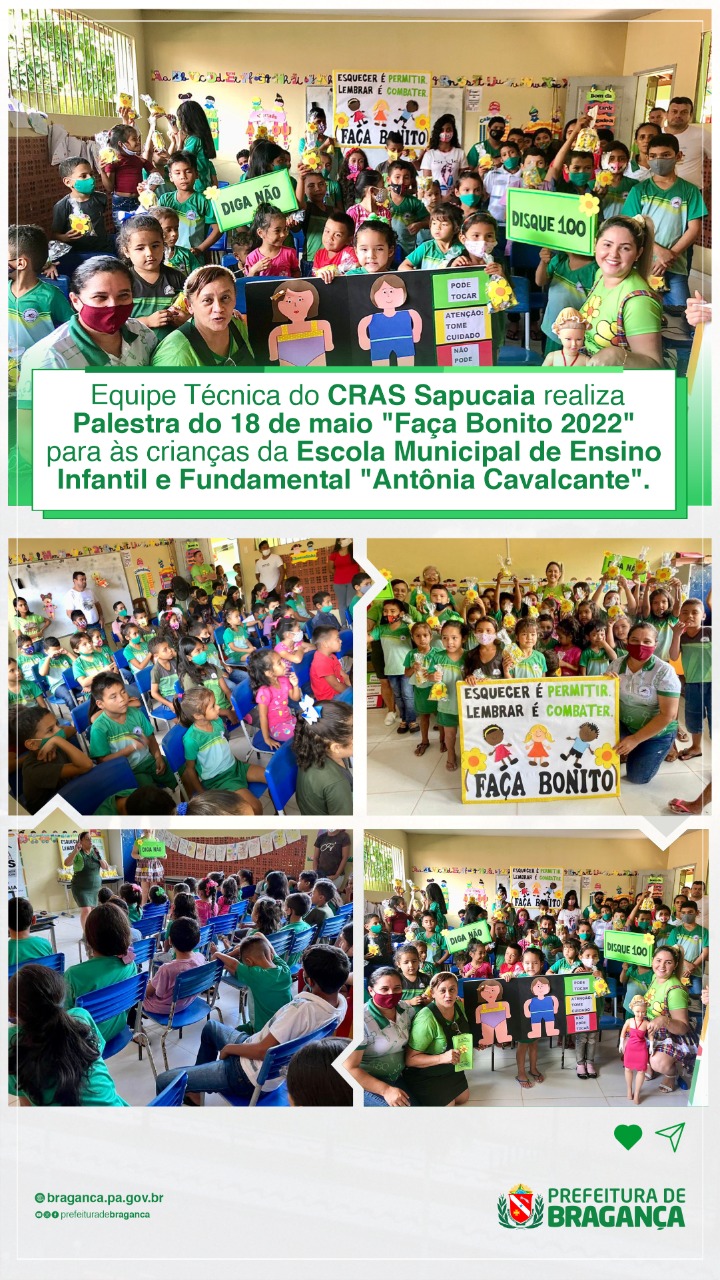 PALESTRA NA ESCOLA ANTÔNIO CAVALCANTE.