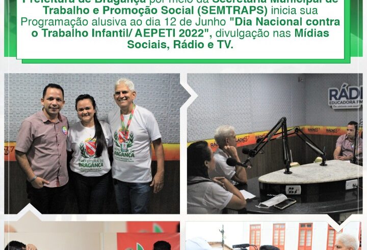 INICIO DA PROGRAMAÇÃO ALUSIVA AO DIA 12 DE JULHO.