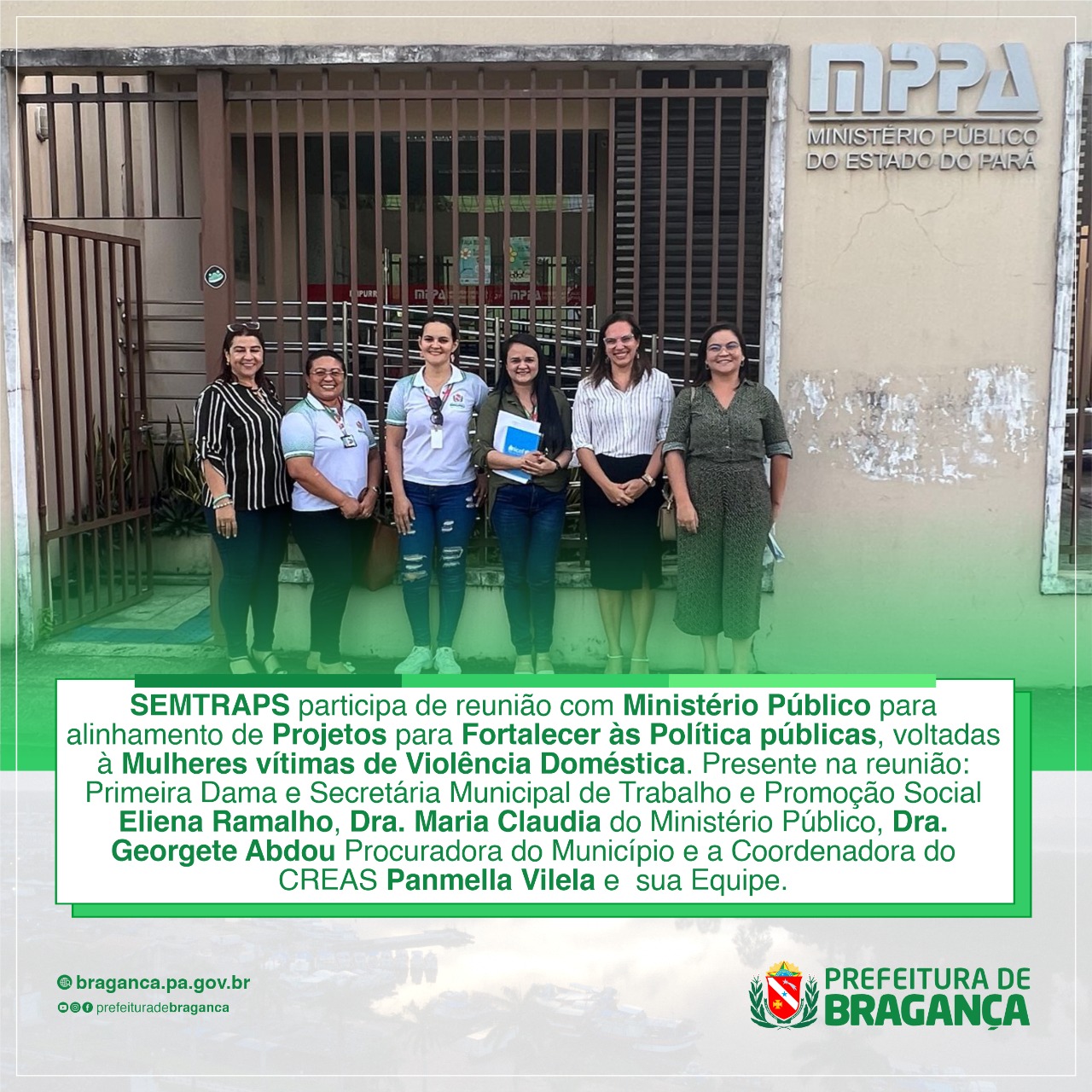 REUNIÃO PARA ALINHAMENTO DE PROJETOS PARA FORTALECER ÀS POLÍTICAS PÚBLICAS, VOLTADAS À MULHERES VÍTIMAS DE VIOLÊNCIA DOMÉSTICA.