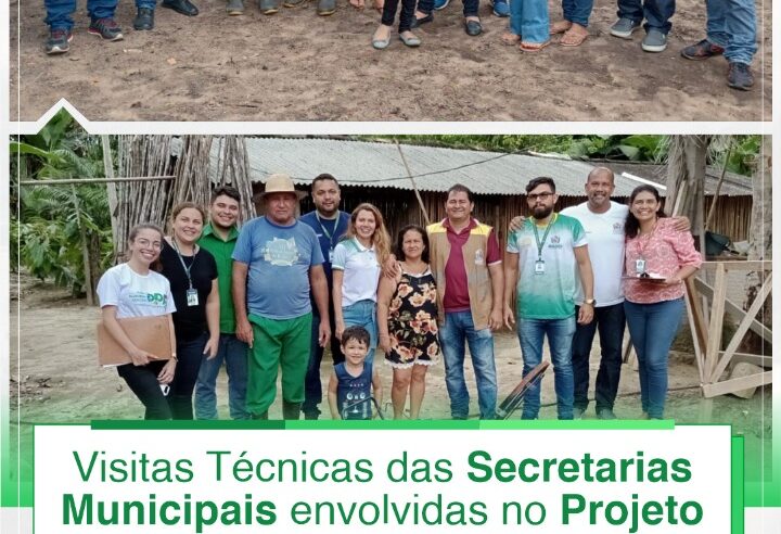 VISITAS TÉCNICAS AO PROJETO MUNICIPAL “MINHA CASA DE FARINHA”.