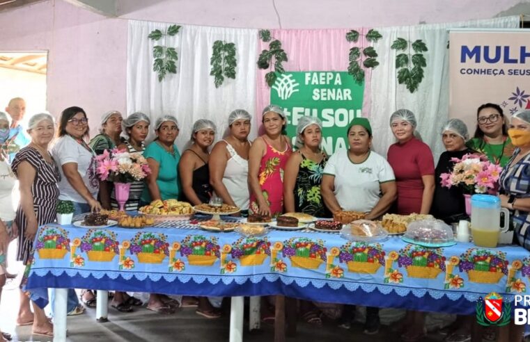 CURSO DE PANIFICAÇÃO CASEIRA EM PARCERIA DO SENAR/FAEPA.