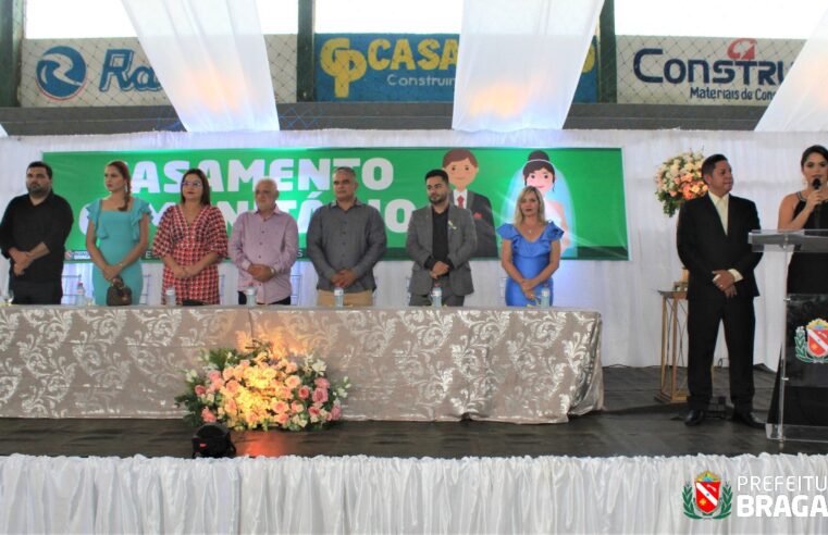 1ª EDIÇÃO DO CASAMENTO CIVIL COMUNITÁRIO GRATUITO.