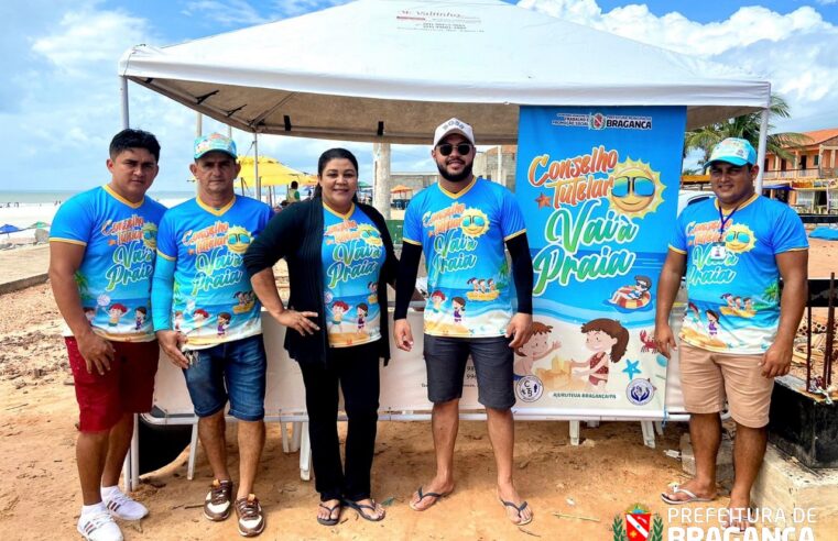 SEMTRAPS VAI À PRAIA POR MEIO DO CONSELHO TUTELAR NO VERÃO 2022.