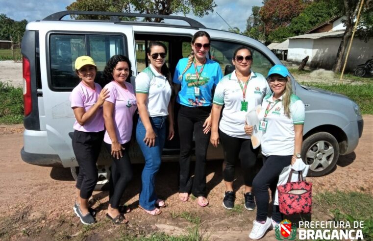 VISITAS DOMICILIARES COM A EQUIPE DO PROGRAMA CRIANÇA FELIZ.