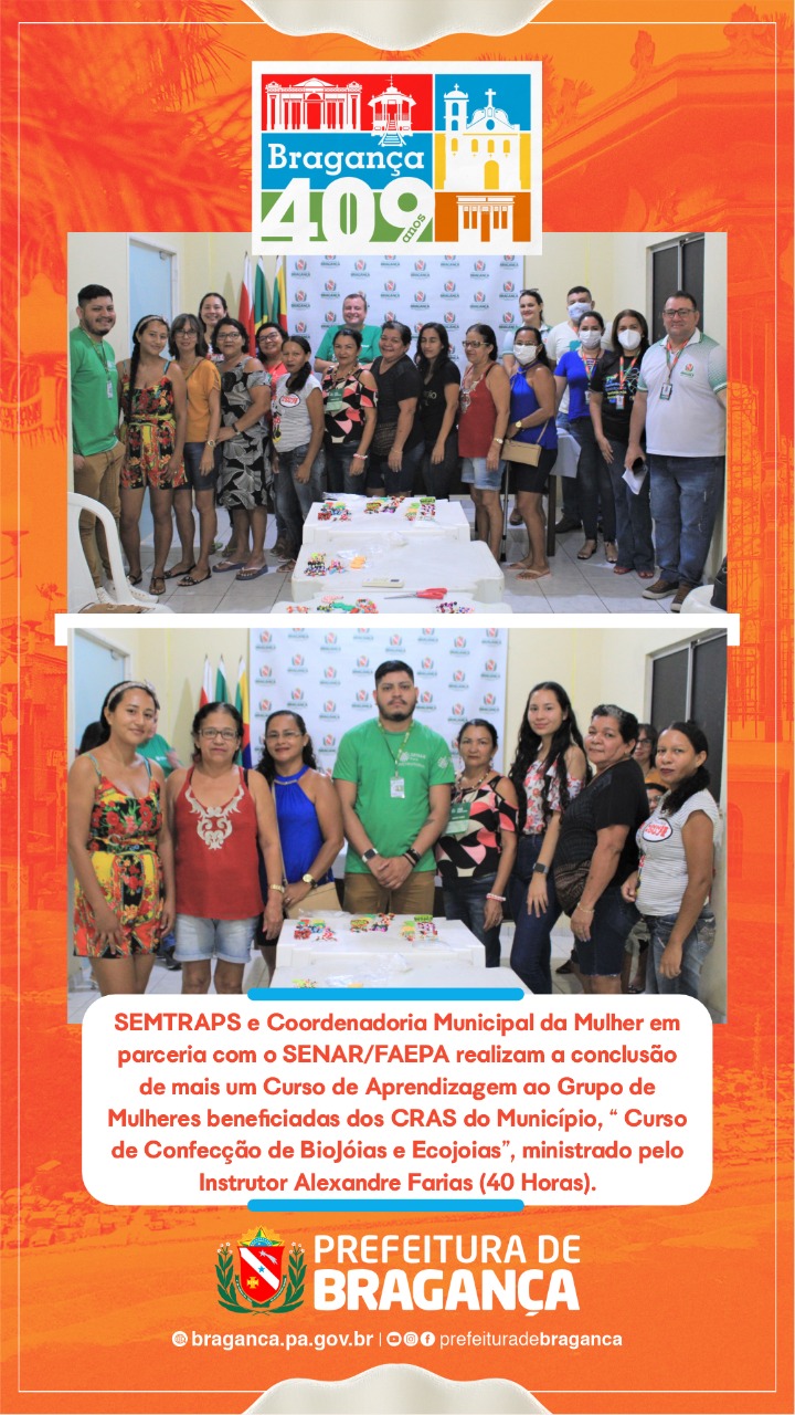 CURSO DE CONFECÇÃO DE BIOJÓIAS E ECOJÓIAS.