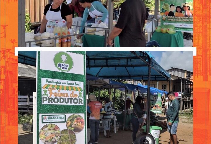 CSAN PARTICIPA DA FEIRA POPULAR DO PRODUTOR BRAGANTINO.