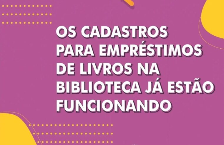 CADASTRO DE USUÁRIOS PARA EMPRÉSTIMO DE ACERVO.