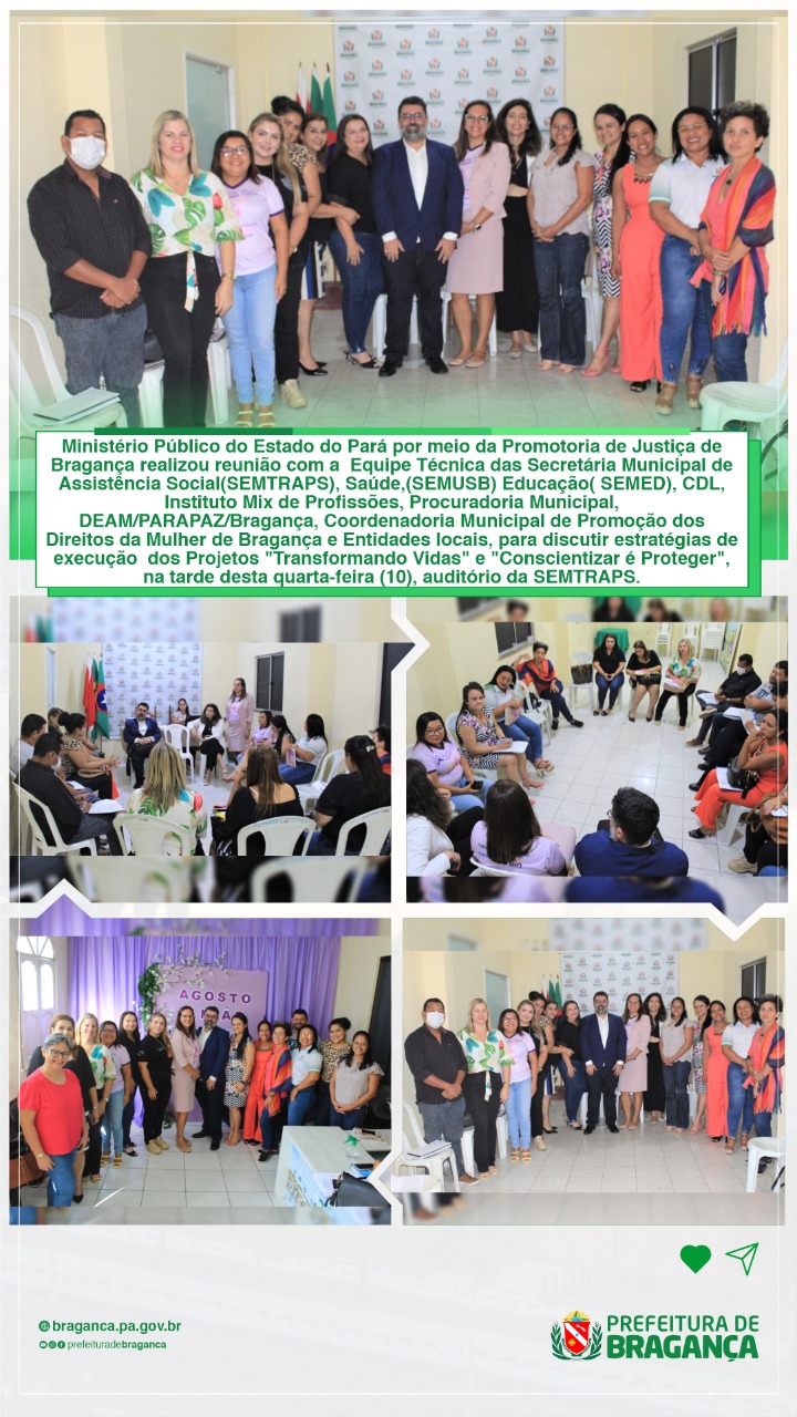DISCUSSÃO SOBRE ESTRATÉGIAS DE EXECUÇÃO DOS PROJETOS “TRANSFORMANDO VIDAS” E “CONSCIENTIZAR É PROTEGER”.