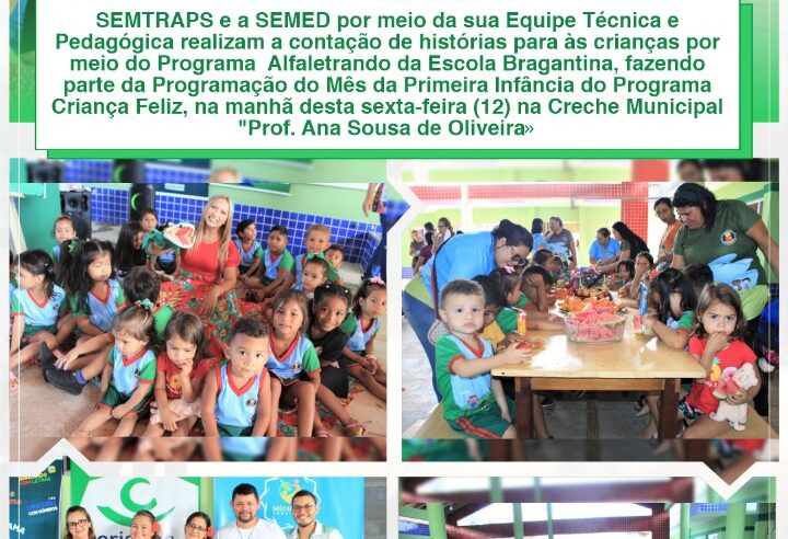 PROGRAMA ALFALETRANDO DA ESCOLA BRAGANTINA.