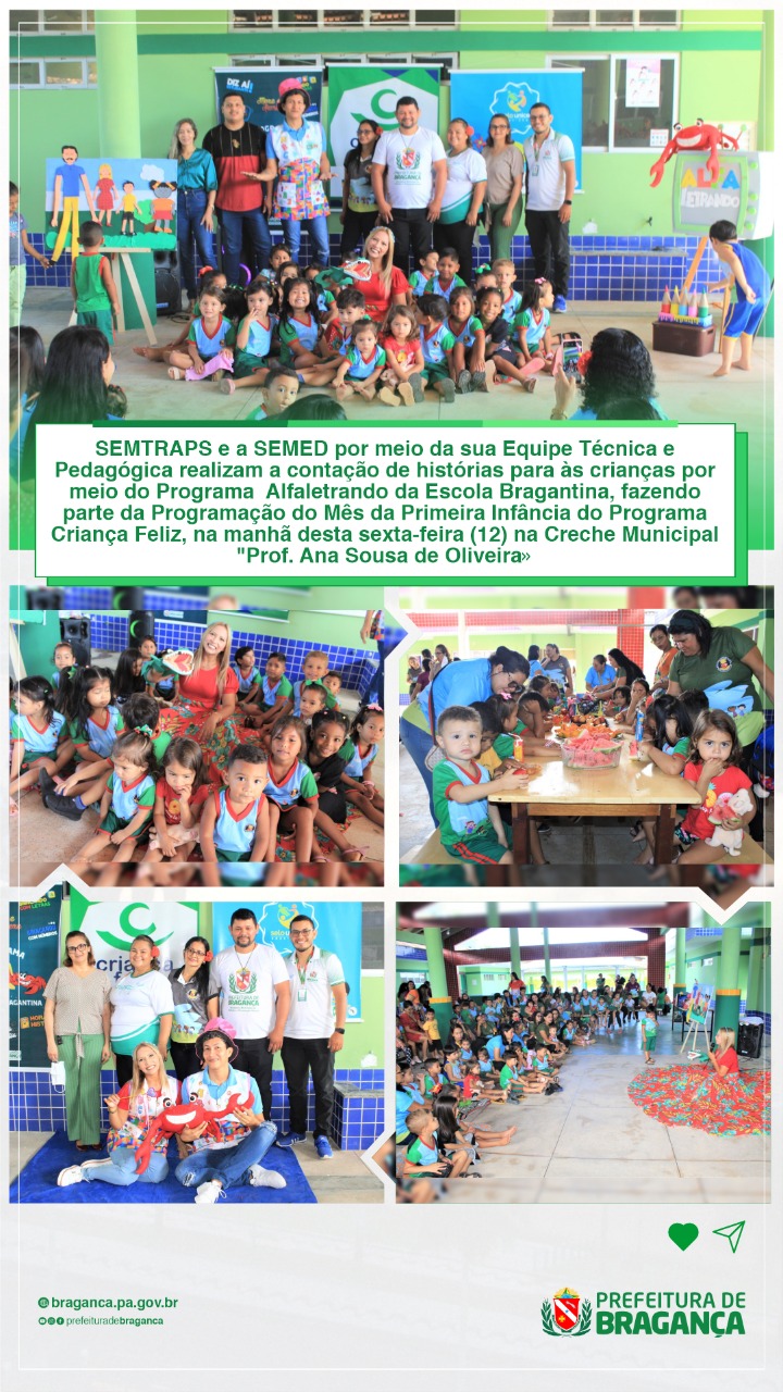 PROGRAMA ALFALETRANDO DA ESCOLA BRAGANTINA.