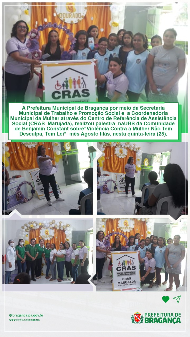 PALESTRA NA UBS DA COMUNIDADE DE BENJAMIN CONSTANT.