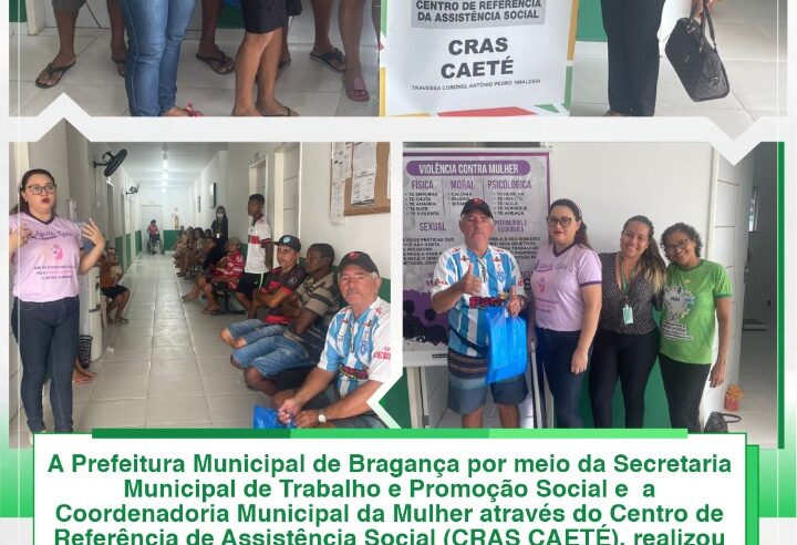 PALESTRA NA UBS DO BAIRRO DA ALDEIA.