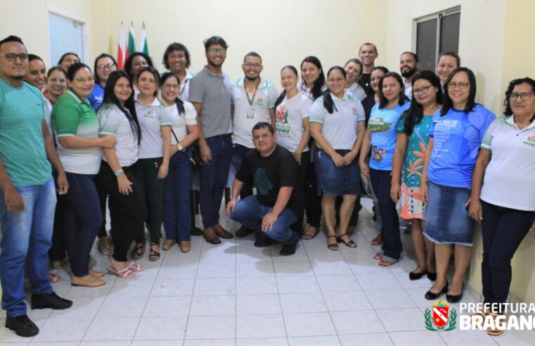 REUNIÃO COM OS FUNCIONÁRIOS DA ASSISTÊNCIA SOCIAL PARA A CRIAÇÃO DO I FÓRUM MUNICIPAL DOS TRABALHADORES DO SUAS.