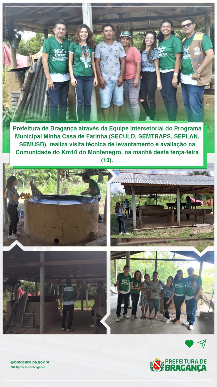 VISITA TÉCNICA NA COMUNIDADE DO KM10 DO MONTENEGRO.
