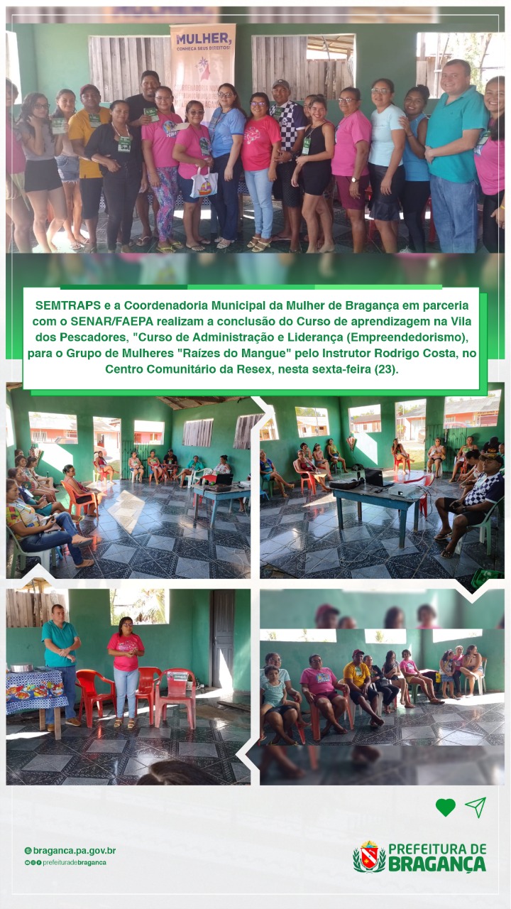 Conclusão do Curso de Administração e Liderança (Empreendedorismo)