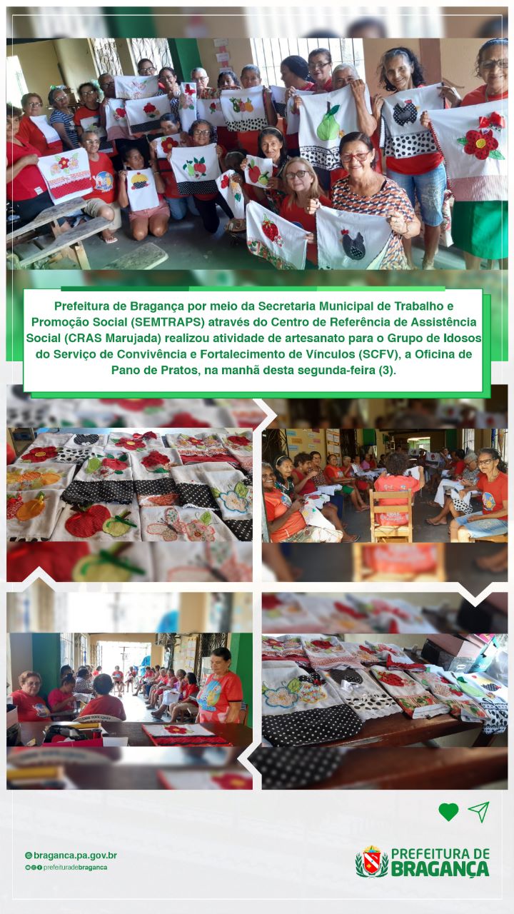 Oficina de Pano de Pratos.