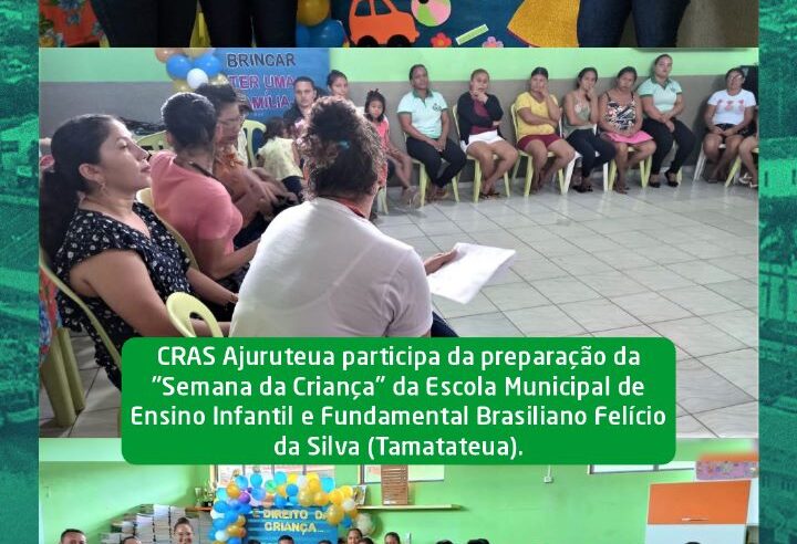 Preparação da Semana da Criança.