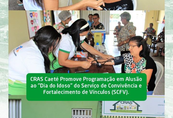Programação para o Dia do Idoso em parceria com o Instituto Mix de Profissões e SEMUSB.