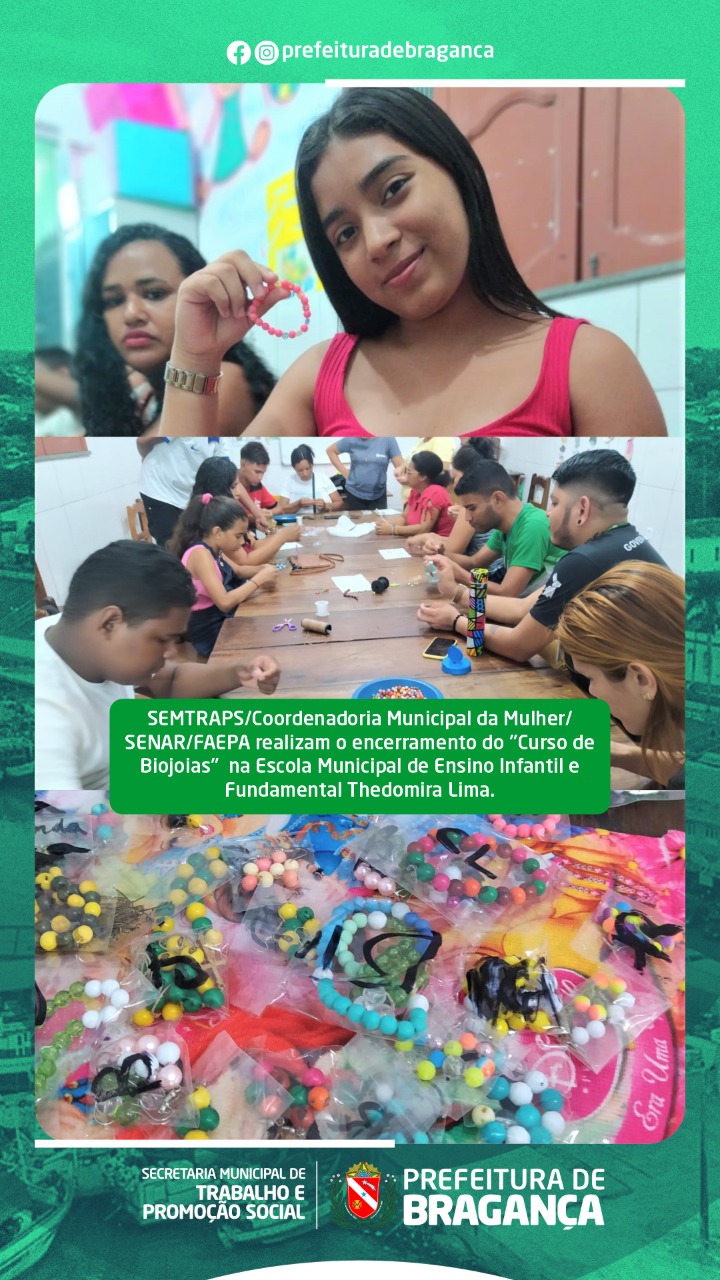 Encerramento do Curso de Biojoias