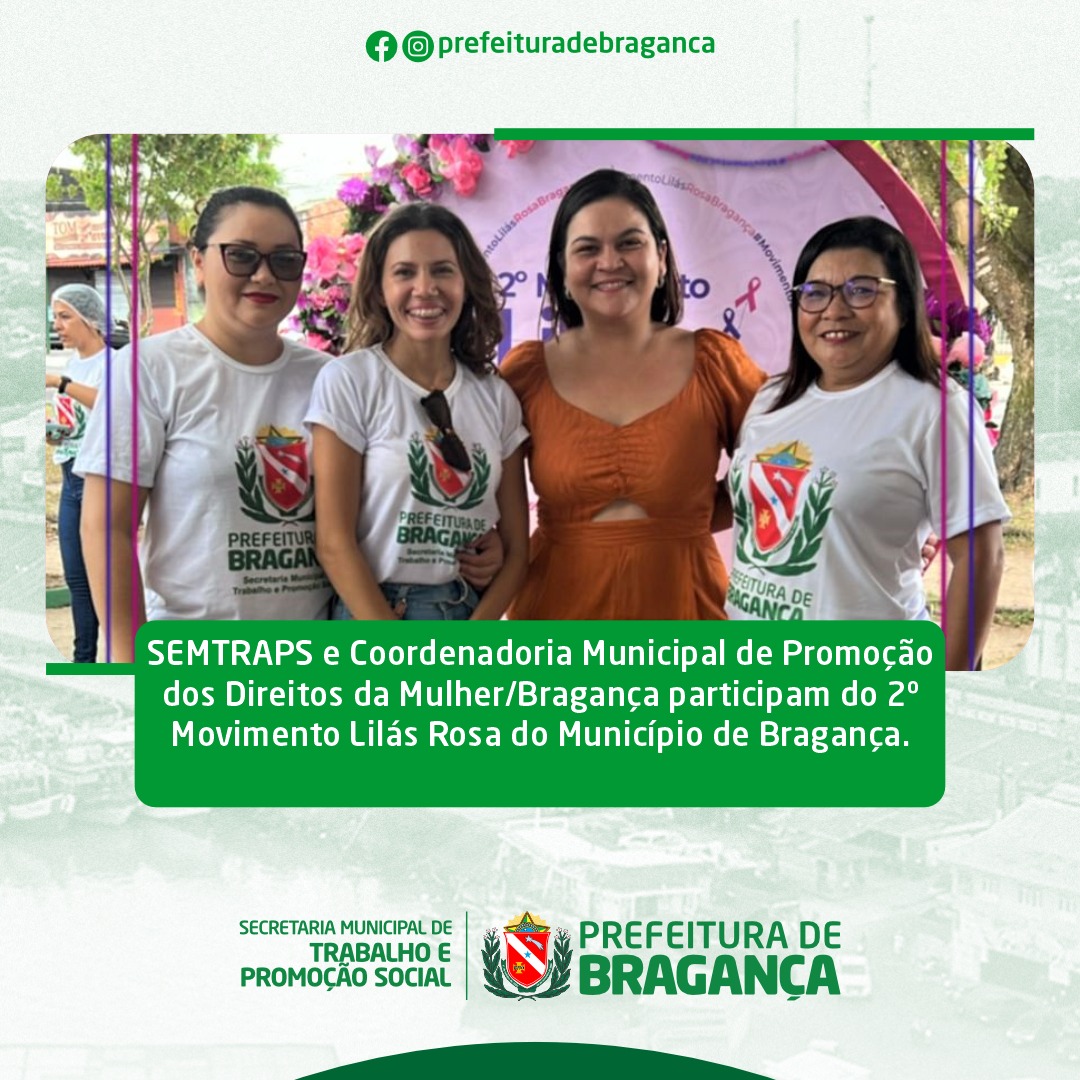 Ação integrada através do Projeto Cozinha Bragança