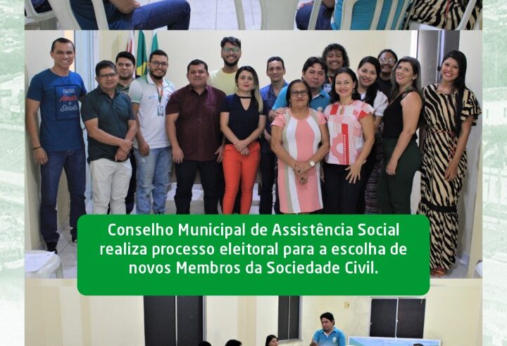 PROCESSO ELEITORAL PARA A ESCOLHA DE NOVOS MEMBROS DA SOCIEDADE CIVIL.