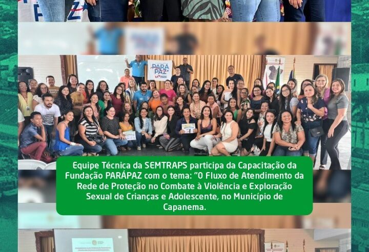 CAPACITAÇÃO DA FUNDAÇÃO PARÁPAZ.