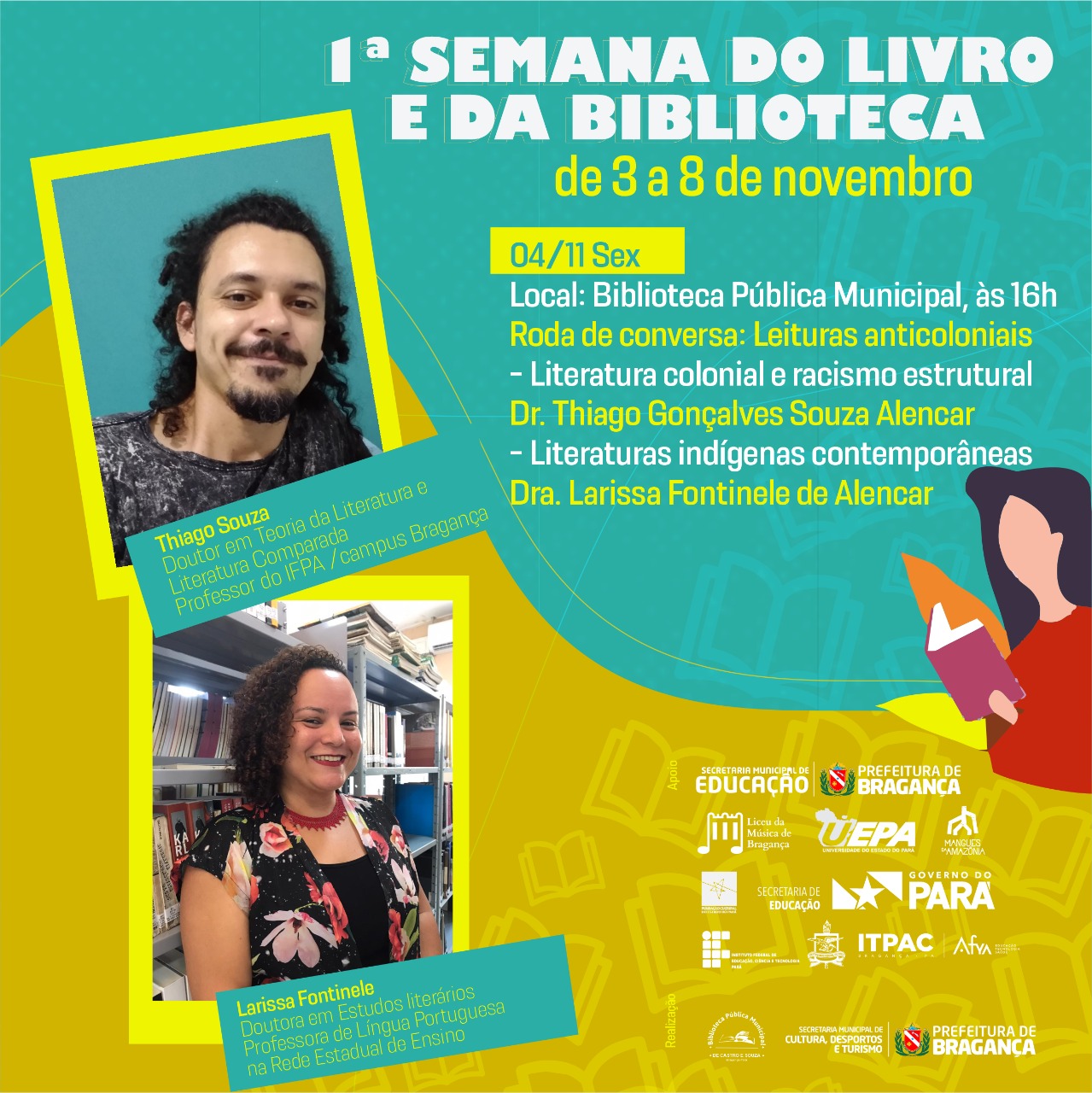 1ª SEMANA DO LIVRO E DA BIBLIOTECA