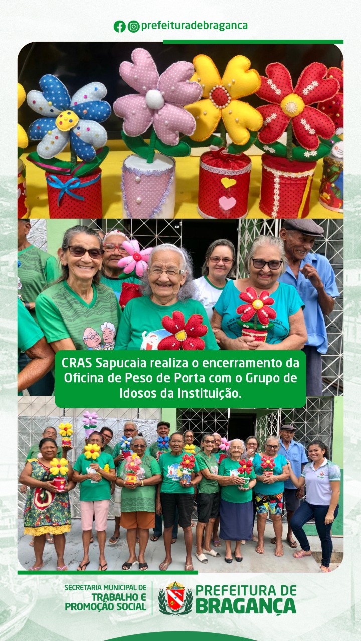 Encerramento da Oficina de Peso de Porta.