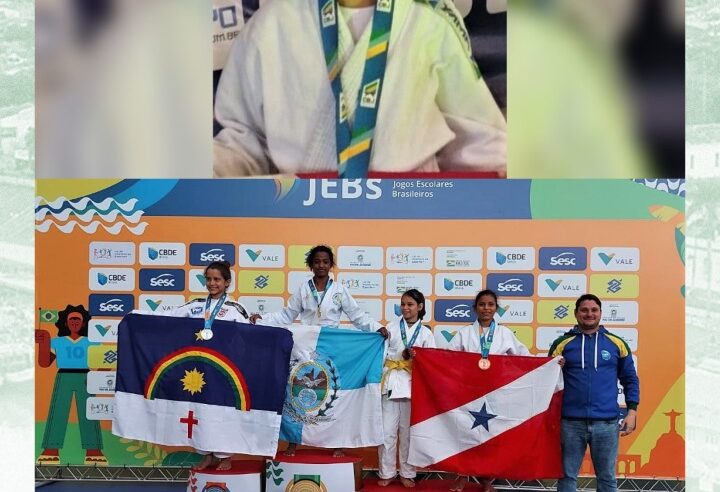 Parabéns Eloize Caroline Ribeiro Brito, bronze nos Jogos Escolares Brasileiros