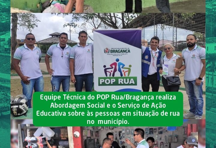 Abordagem Social às pessoas em situação de rua.